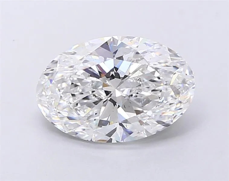 3.56ct Oval Lab Grown Diamond (Colour D, Clarity SI1, IGI Certified)