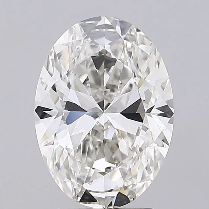 3.51ct Oval Lab Grown Diamond (Colour G, Clarity VS2, IGI Certified)