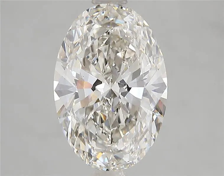 3.05ct Oval Lab Grown Diamond (Colour H, Clarity SI1, IGI Certified)