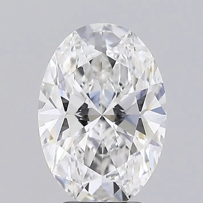 2.05ct Oval Lab Grown Diamond (Colour E, Clarity VS1, IGI Certified)