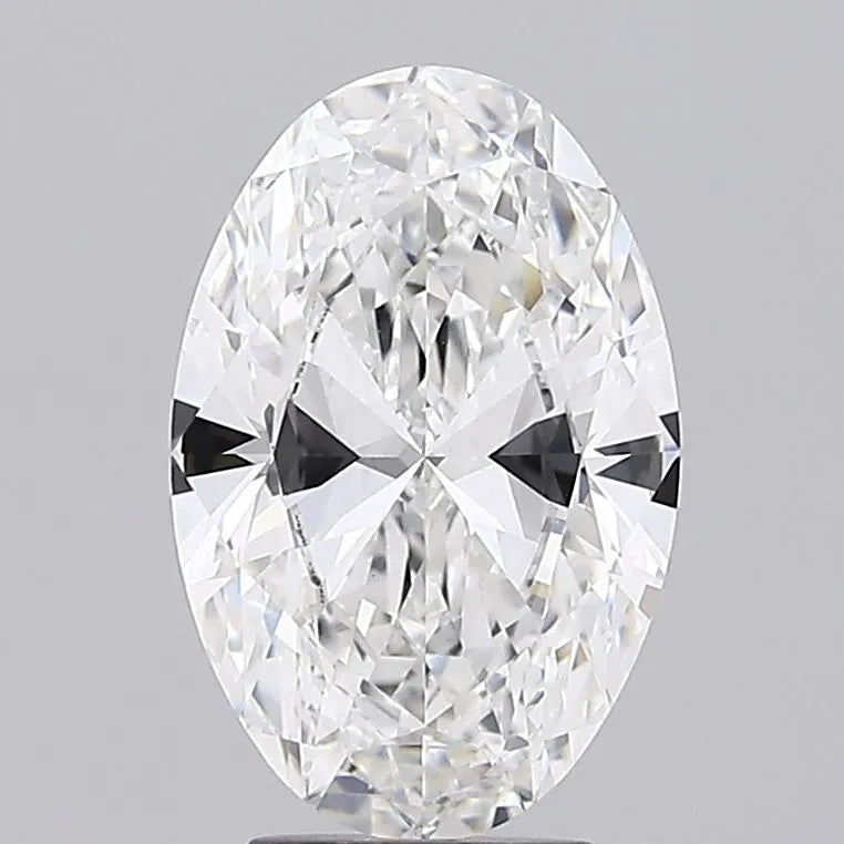 4.05ct Oval Lab Grown Diamond (Colour E, Clarity VVS2, IGI Certified)