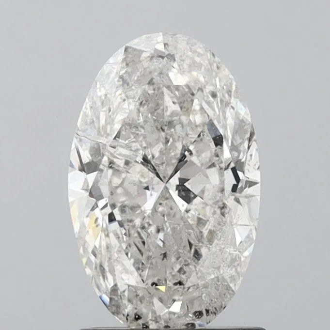 1.50ct Oval Natural Diamond (Colour G, Clarity SI2, Cut VG, IGI)