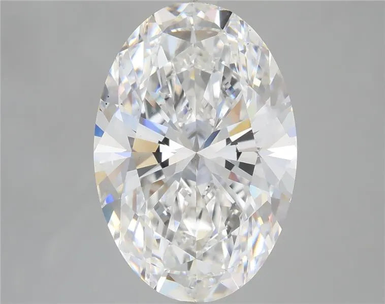 5.10ct Oval Lab Grown Diamond (Colour E, Clarity VS2, IGI Certified)
