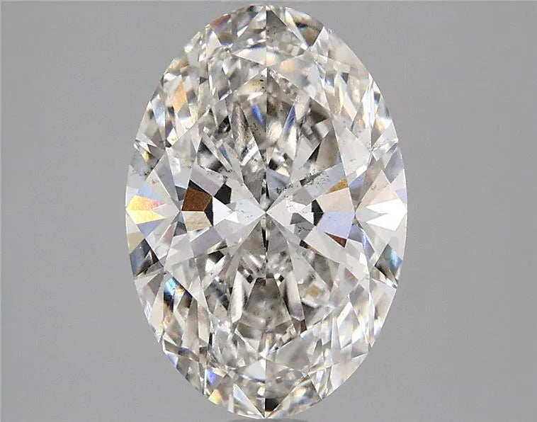 2.73ct Oval Lab Grown Diamond (Colour G, Clarity SI1, IGI Certified)