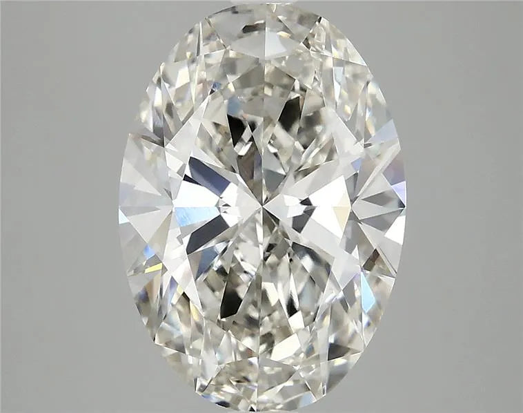 4.00ct Oval Lab Grown Diamond (Colour H, Clarity VVS2, IGI Certified)