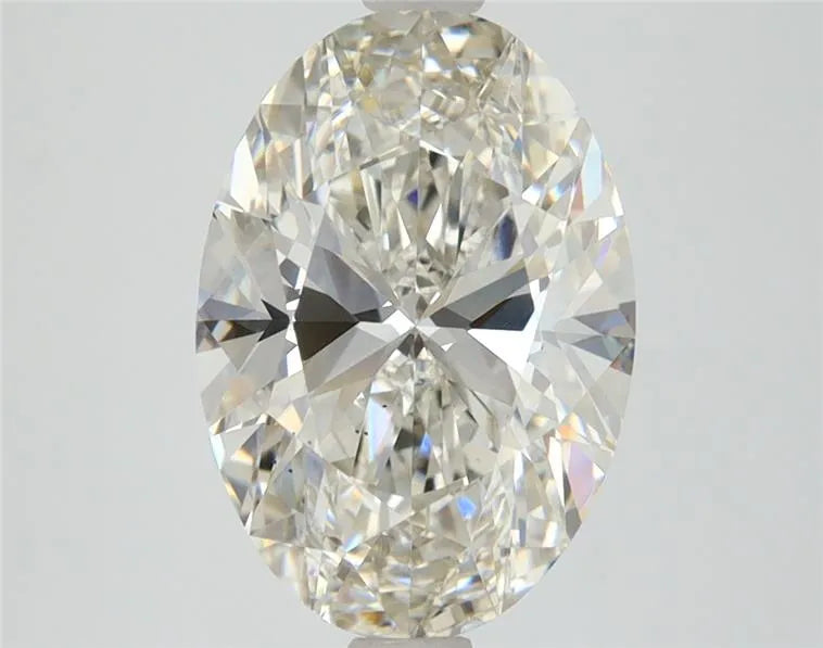 3.00ct Oval Lab Grown Diamond (Colour H, Clarity VS2, IGI Certified)