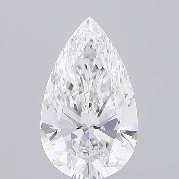 3.02ct Pear Lab Grown Diamond (Colour E, Clarity VVS1, IGI Certified)