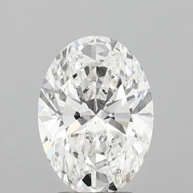 3.03ct Oval Lab Grown Diamond (Colour E, Clarity VVS2, IGI Certified)
