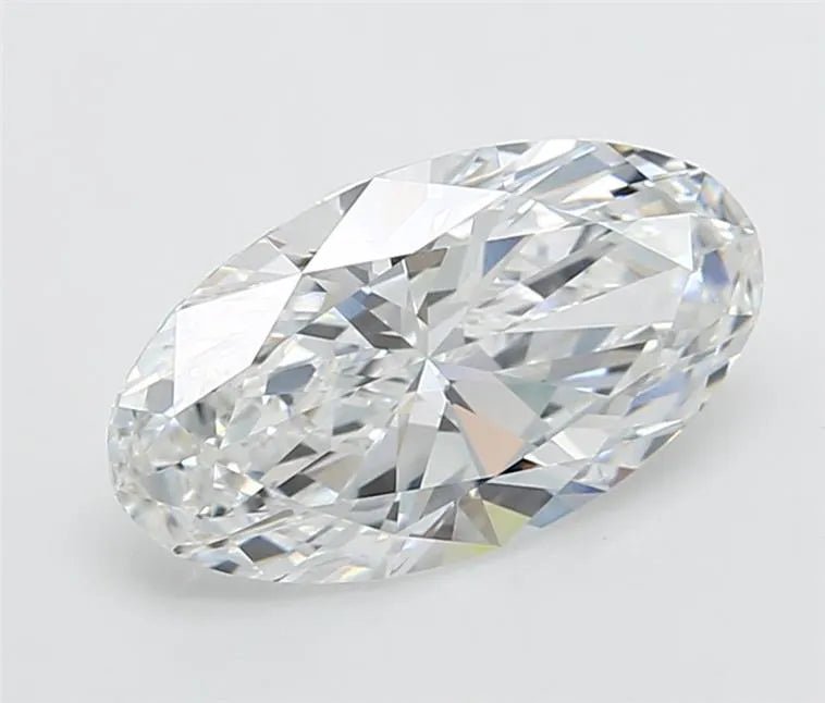 3.04ct Oval Lab Grown Diamond (Colour E, Clarity VS1, GIA Certified)