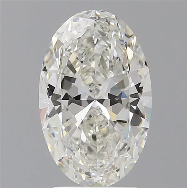 3.06ct Oval Lab Grown Diamond (Colour G, Clarity VS1, IGI Certified)