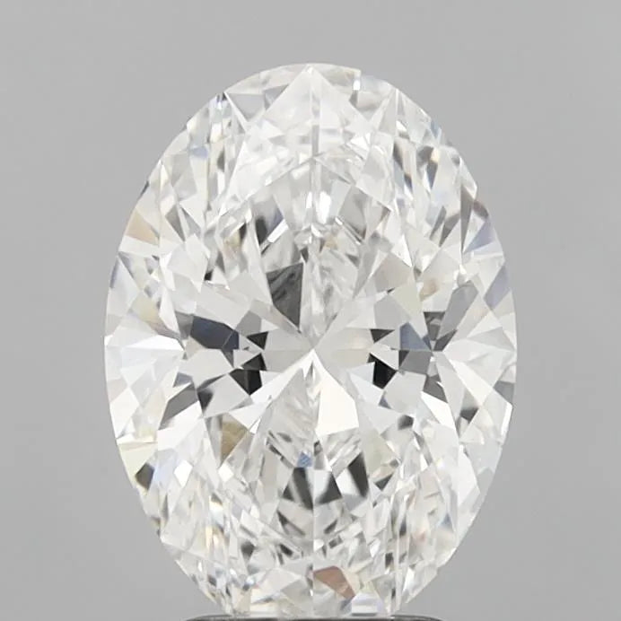 3.07ct Oval Lab Grown Diamond (Colour E, Clarity VVS2, IGI Certified)