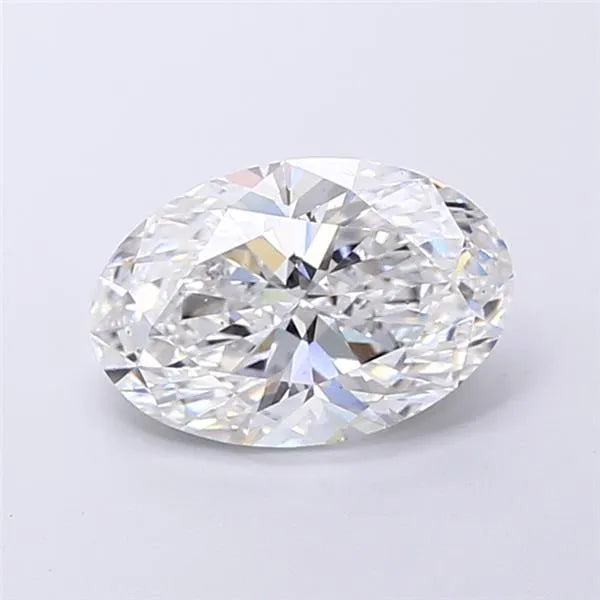 3.08ct Oval Lab Grown Diamond (Colour E, Clarity VS2, IGI Certified)