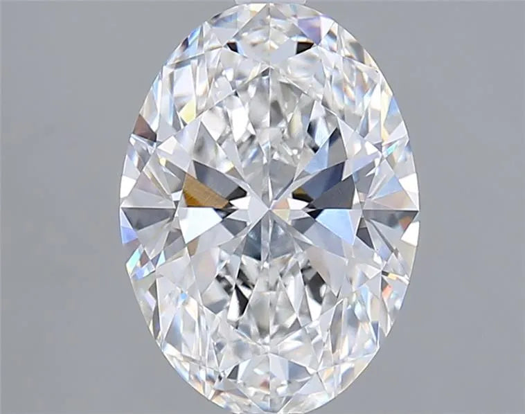 3.08ct Oval Lab Grown Diamond (Colour E, Clarity VVS2, IGI Certified)
