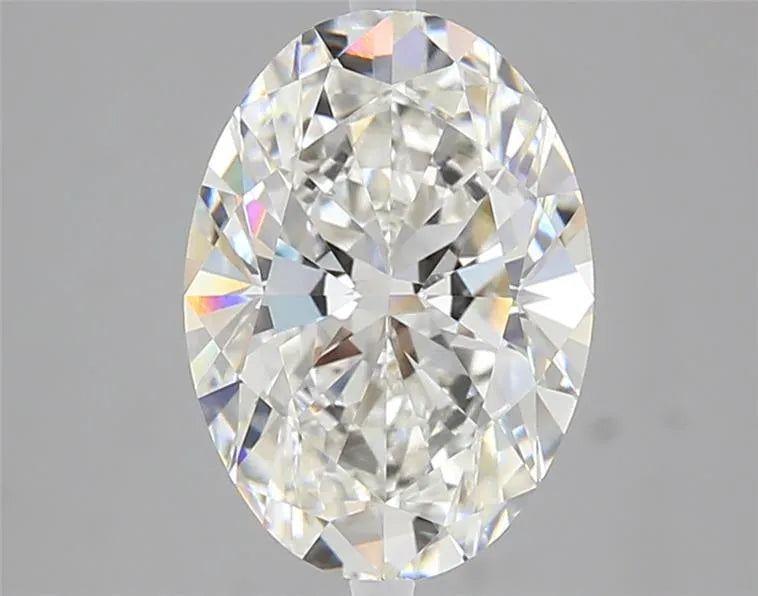 3.08ct Oval Lab Grown Diamond (Colour F, Clarity VVS2, IGI Certified)