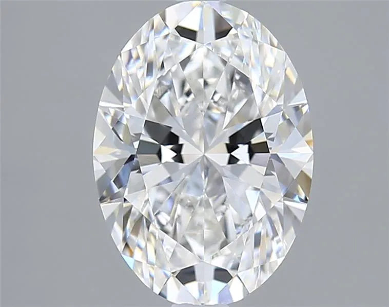 3.09ct Oval Lab Grown Diamond (Colour E, Clarity VVS2, IGI Certified)