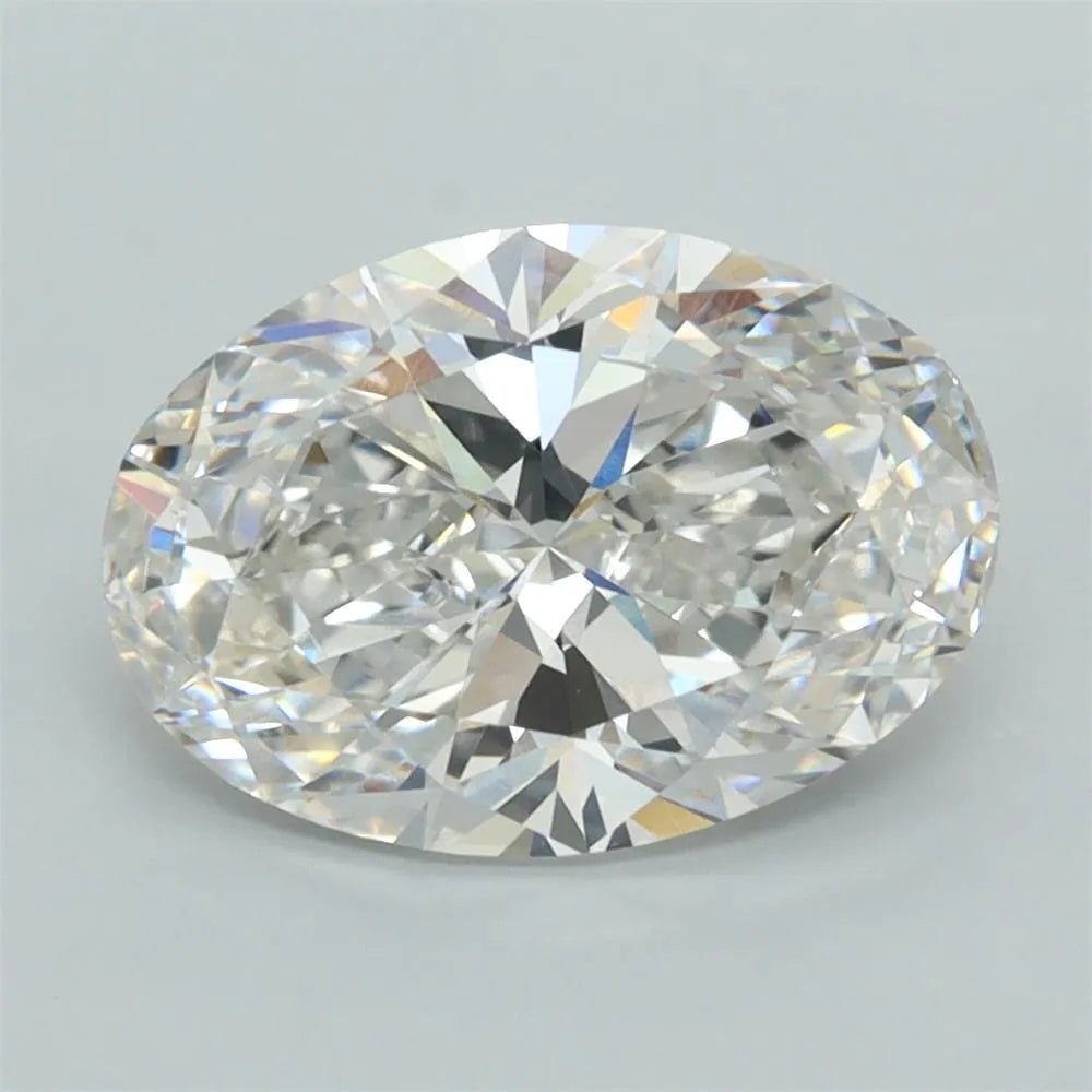 3.13ct Oval Lab Grown Diamond (Colour F, Clarity VVS2, IGI Certified)