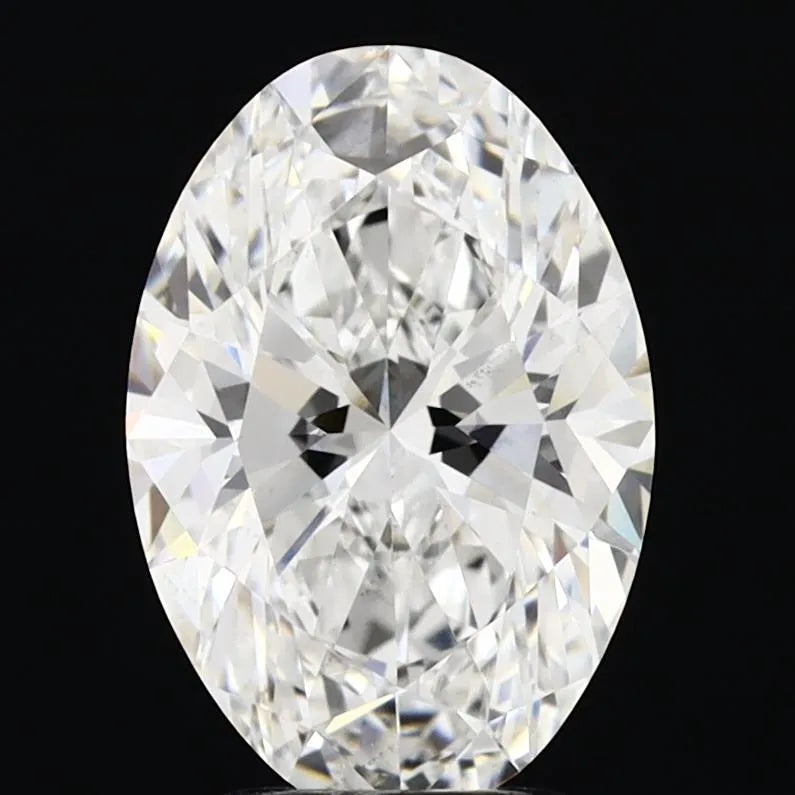 3.22ct Oval Lab Grown Diamond (Colour E, Clarity VS2, IGI Certified)