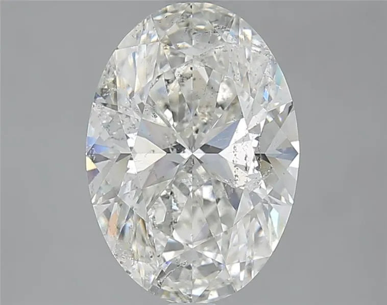 3.50ct Oval Natural Diamond (Colour H, Clarity SI2, Cut VG, IGI Certified)
