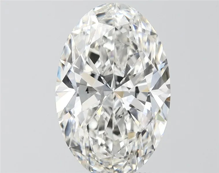 3.51ct Oval Lab Grown Diamond (Colour F, Clarity VVS2, IGI Certified)