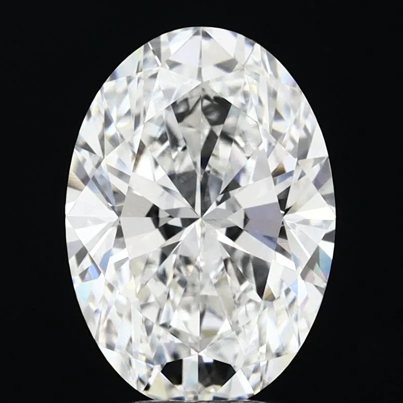 3.53ct Oval Lab Grown Diamond (Colour E, Clarity VVS2, IGI Certified)