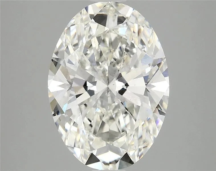 3.58ct Oval Lab Grown Diamond (Colour H, Clarity VS2, IGI Certified)