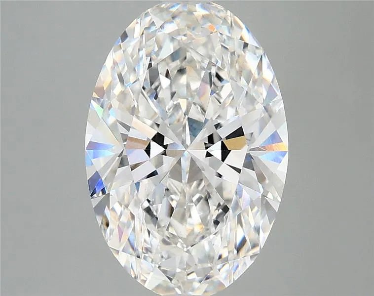 3.73ct Oval Lab Grown Diamond (Colour F, Clarity VVS1, IGI Certified)