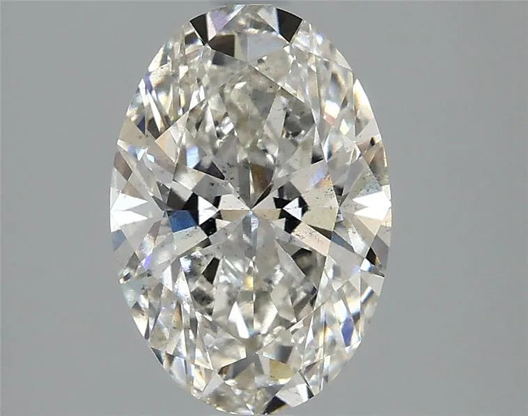 2.16ct Oval Lab Grown Diamond (Colour G, Clarity SI1, IGI Certified)