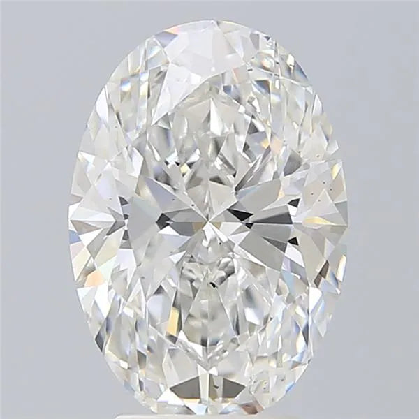 4.18ct Oval Lab Grown Diamond (Colour F, Clarity VS2, IGI Certified)