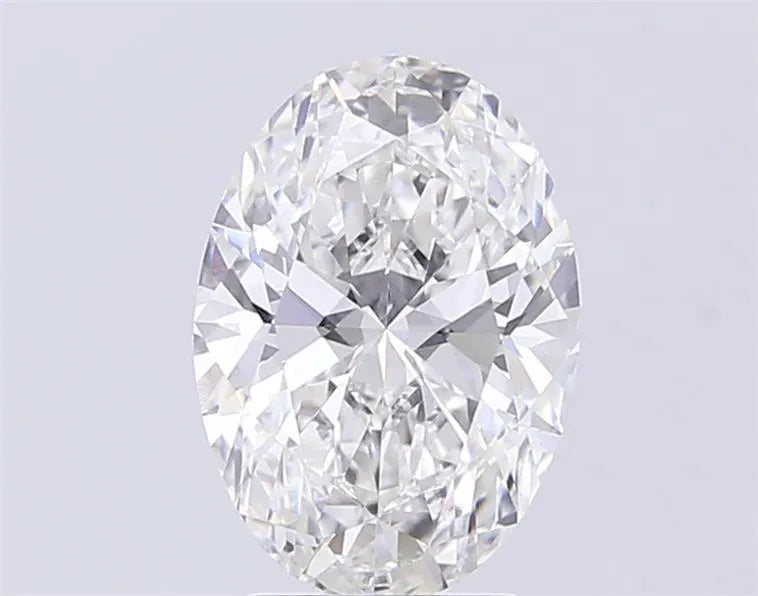 2.51ct Oval Lab Grown Diamond (Colour G, Clarity VVS2, IGI Certified)