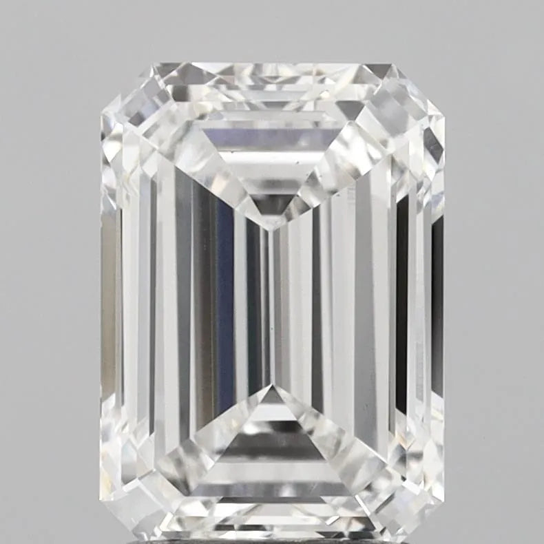 2.01ct Emerald Lab Grown Diamond (Colour F, Clarity VS1, IGI Certified)