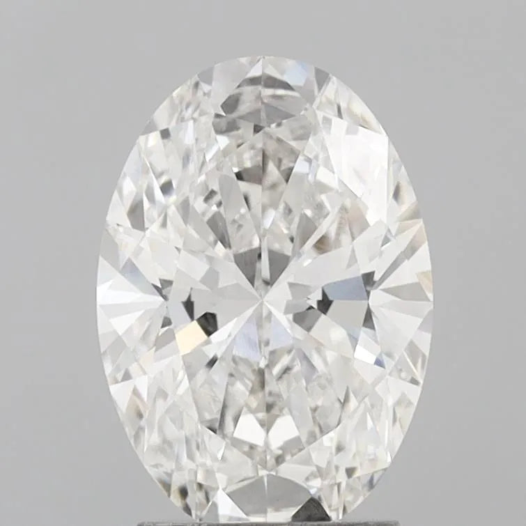 2.52ct Oval Lab Grown Diamond (Colour F, Clarity VVS2, IGI Certified)