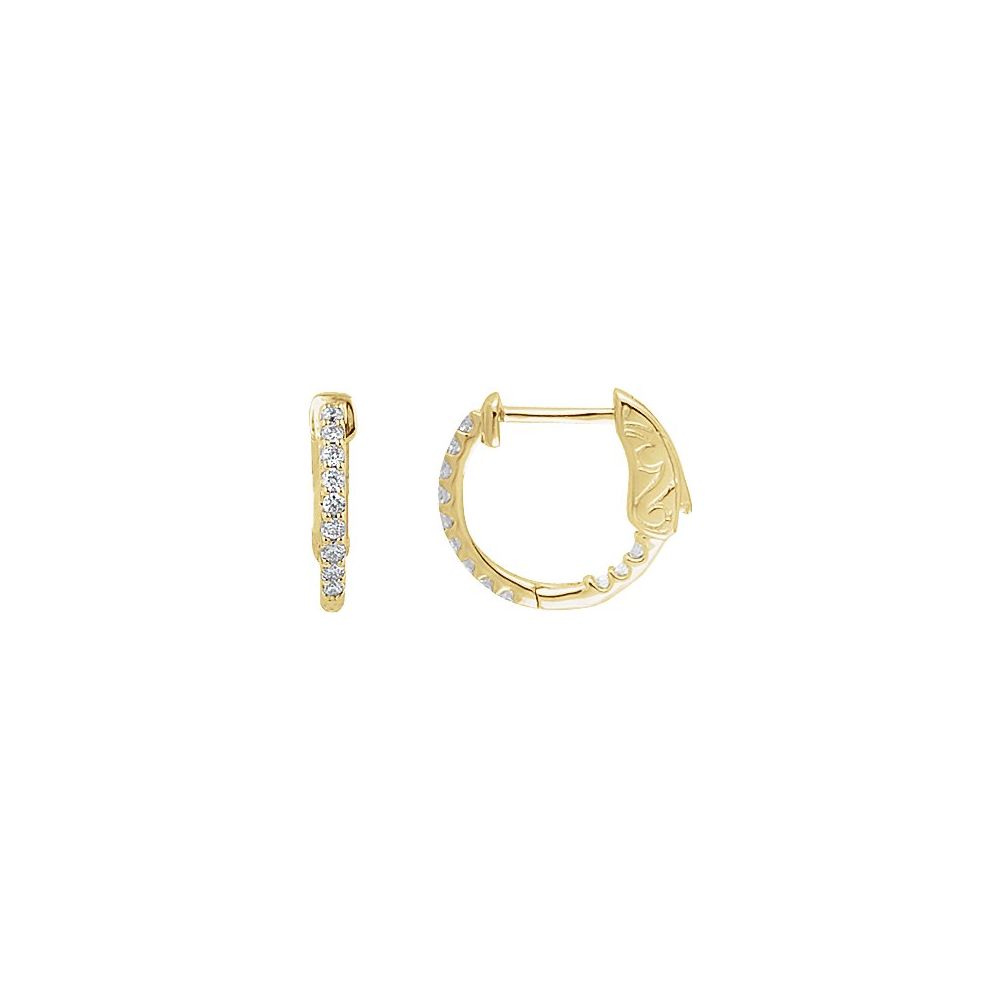 Emery Inside Out Hoop Earrings