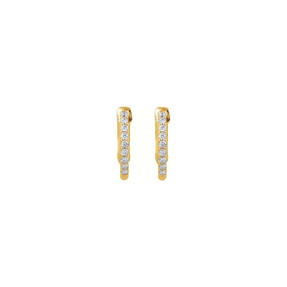 Emery Inside Out Hoop Earrings