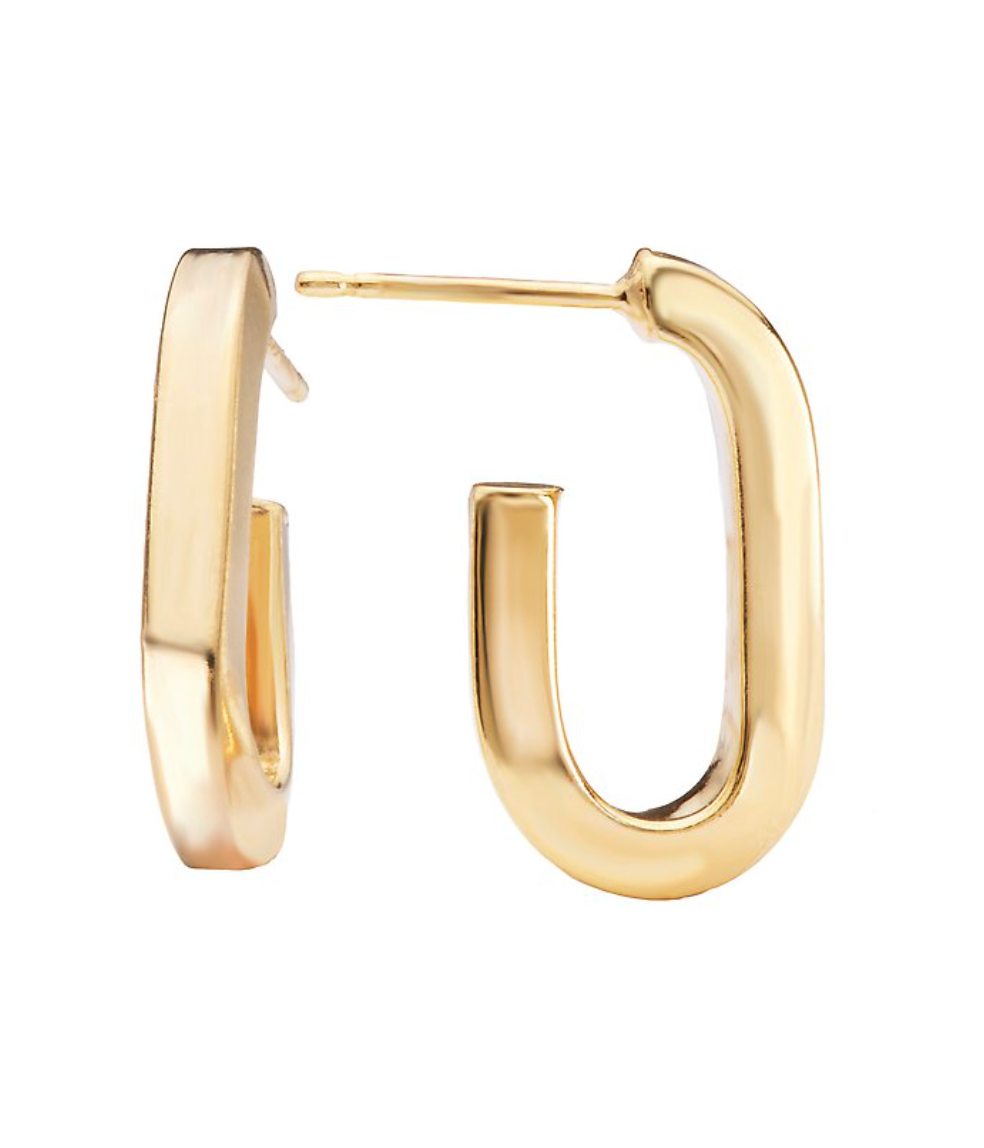 Gwen Half Hoop Earrings