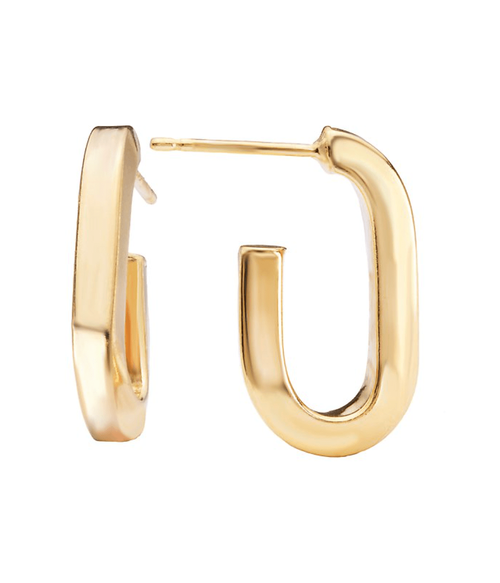 Gwen Half Hoop Earrings