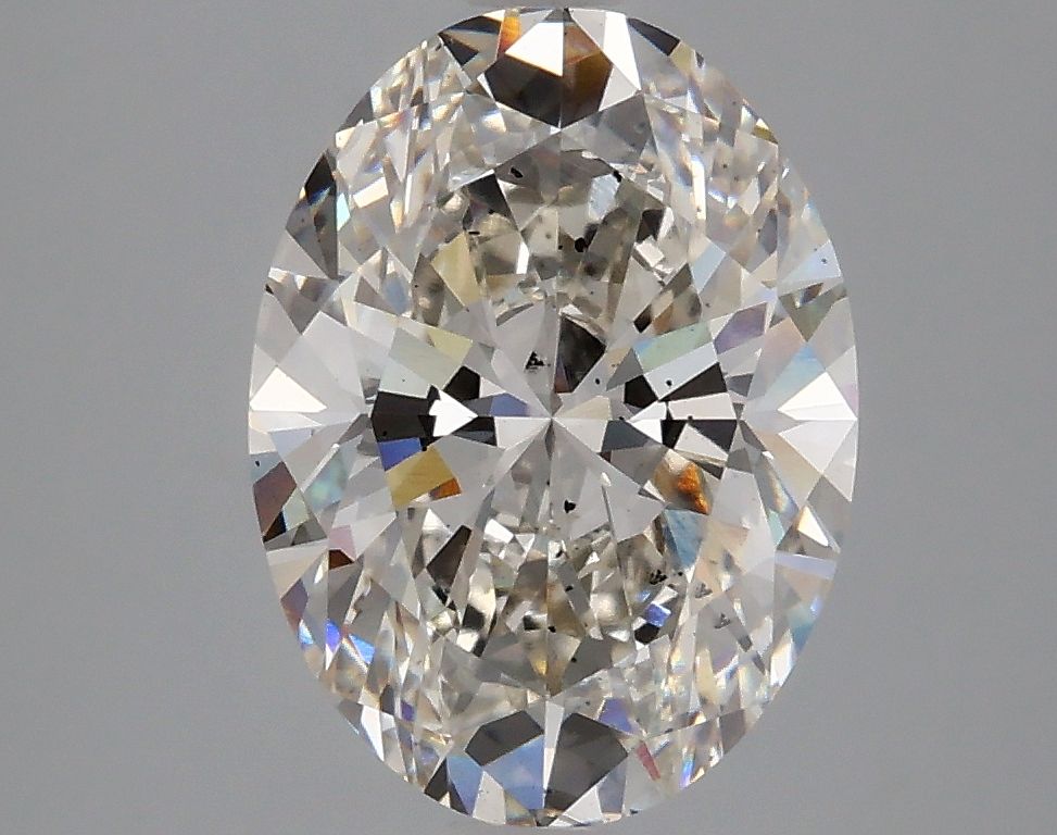 3.09ct Oval Lab Grown Diamond (Colour H, Clarity SI1, IGI)