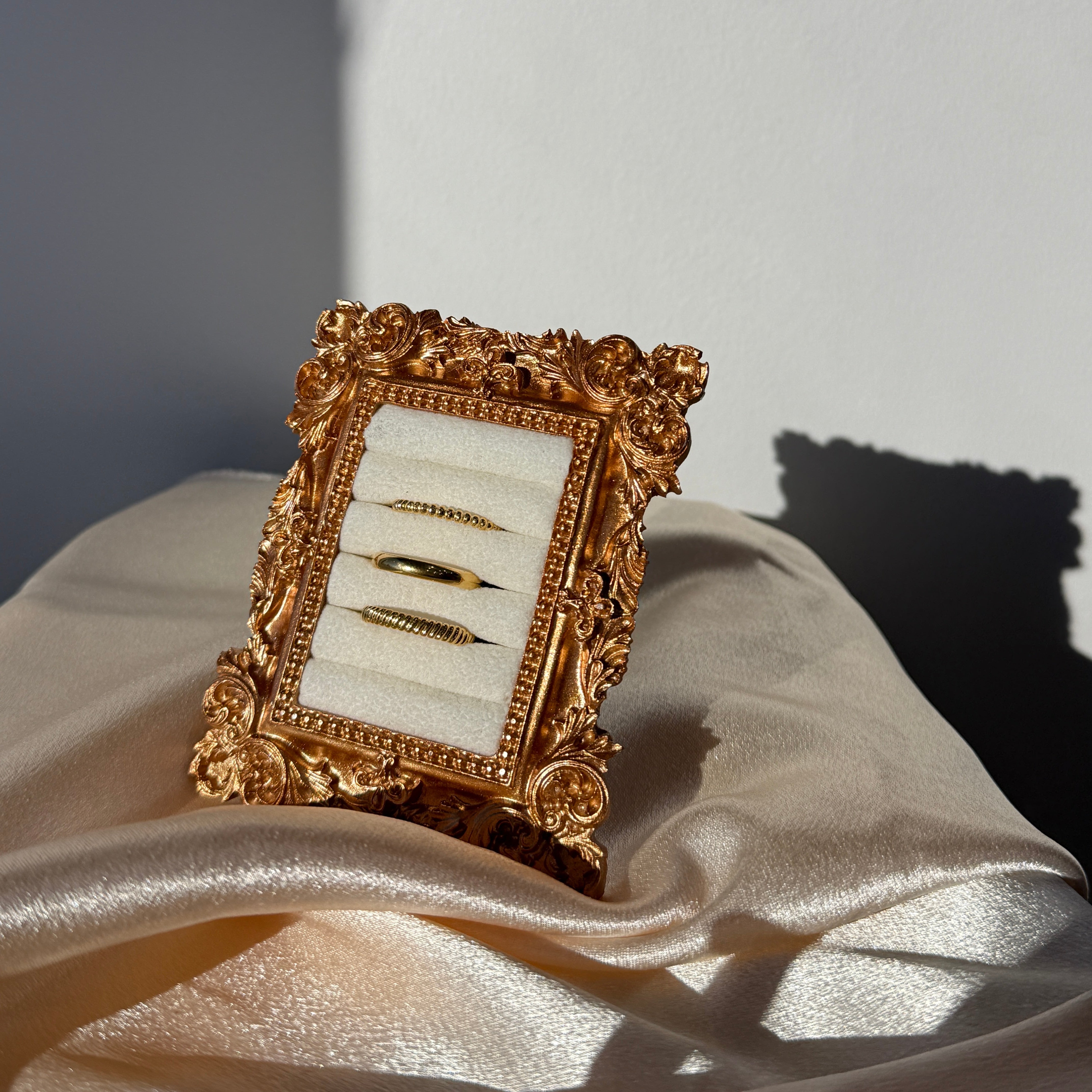 Marlow Stackable Gold Plated Rings