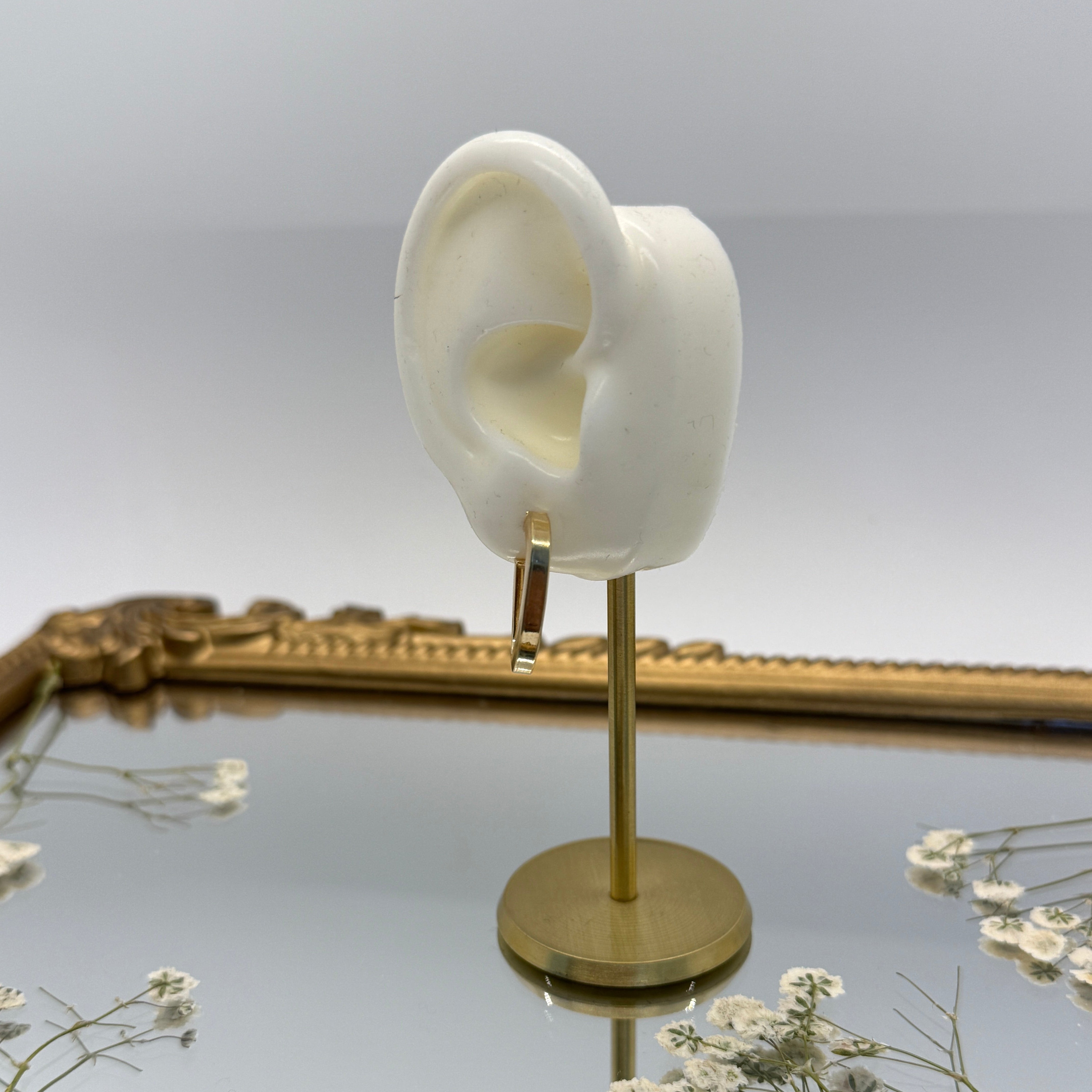 Gwen Half Hoop Earrings