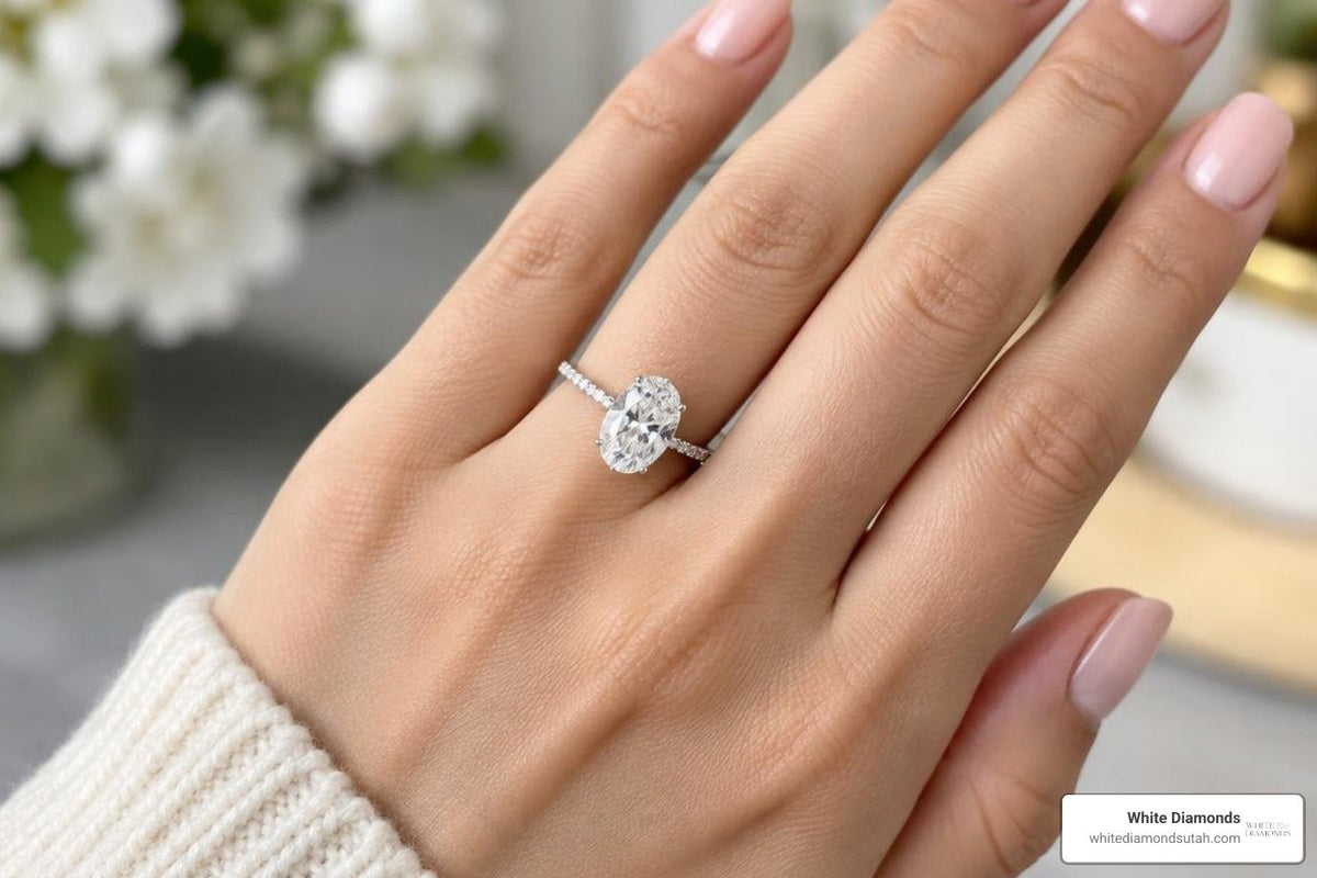 A Practical Guide to Comparing Oval Diamond Rings