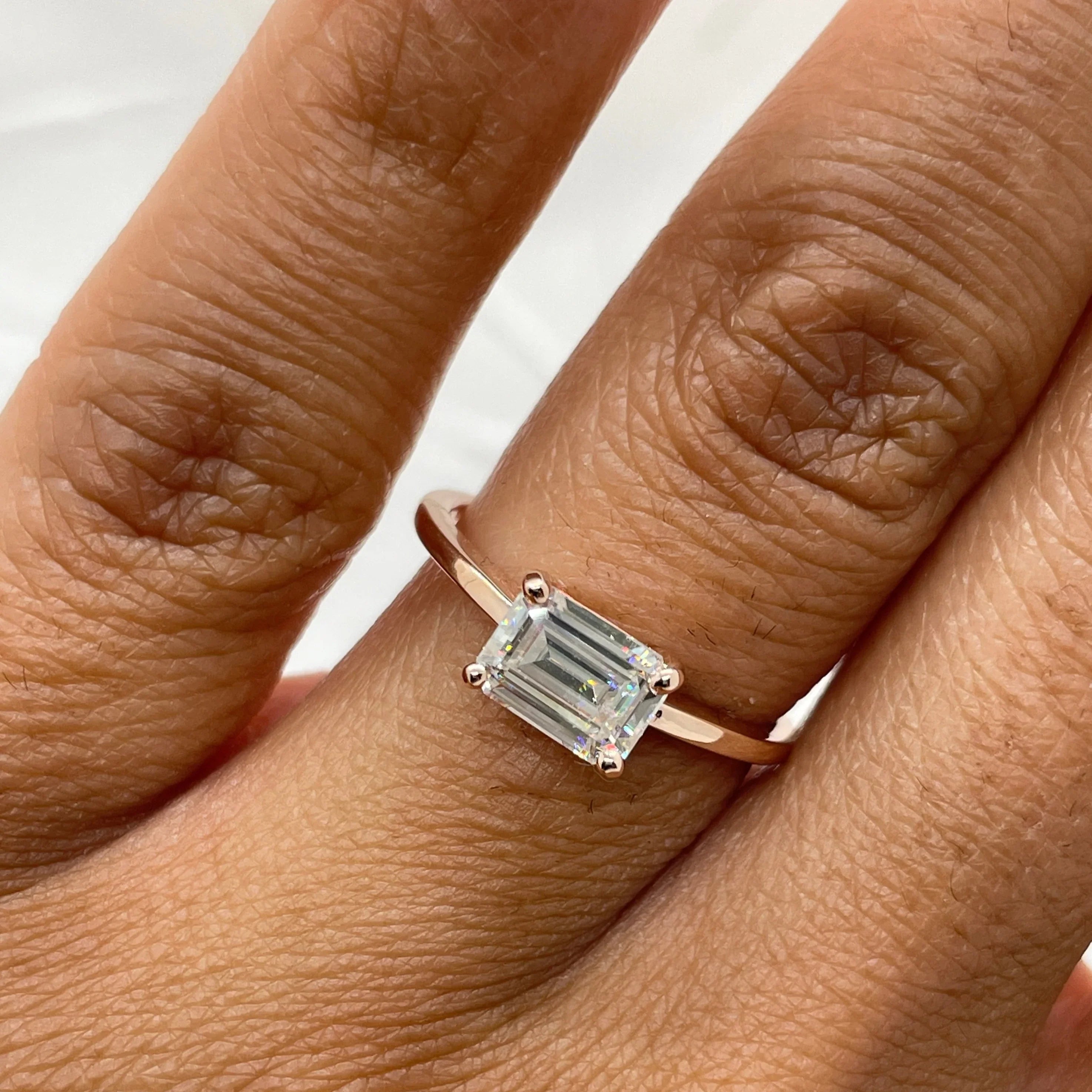 How to Choose the Perfect Emerald Cut Diamond Ring in Yellow Gold