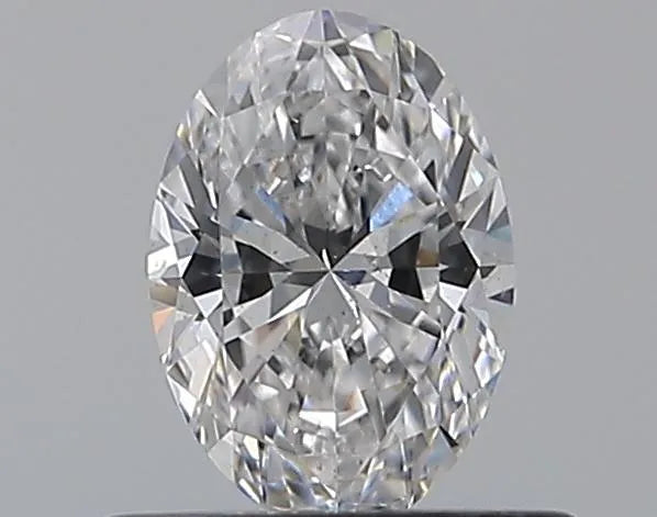 0.52ct Oval Natural Diamond (Colour D, Clarity SI1, Cut EX, GIA Certified)