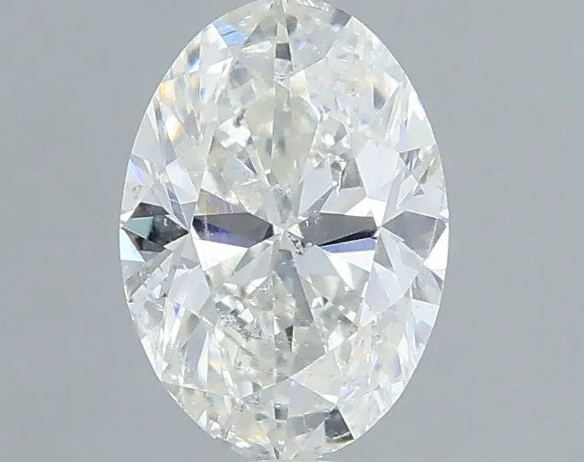 0.55ct Oval Natural Diamond (Colour H, Clarity SI2, Cut VG, IGI Certified)