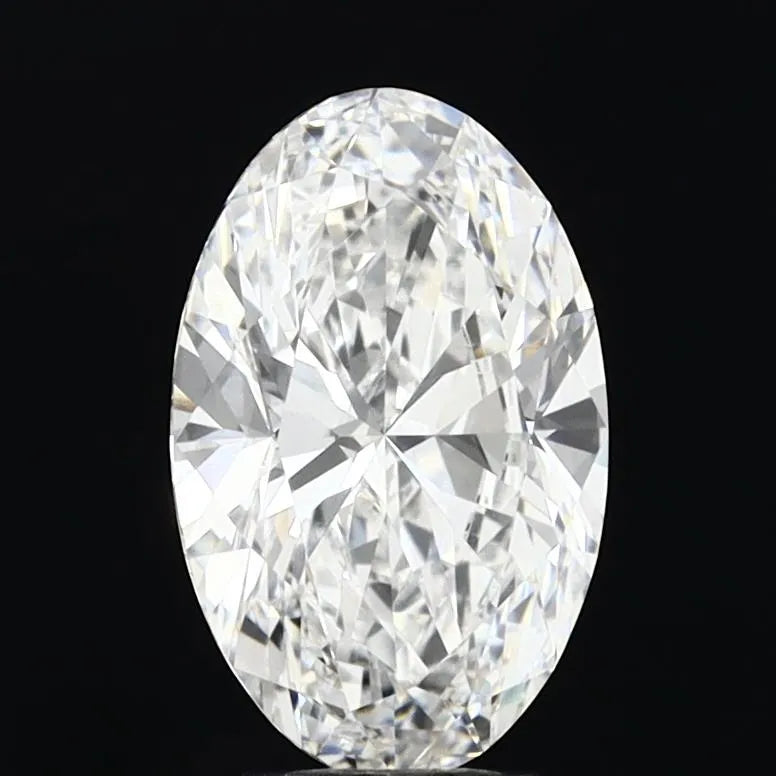 3.10ct Oval Lab Grown Diamond (Colour E, Clarity VVS2, IGI)