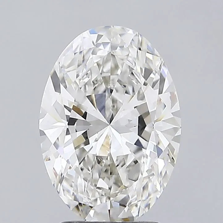 2.67ct Oval Lab Grown Diamond (Colour H, Clarity VS1, IGI Certified)