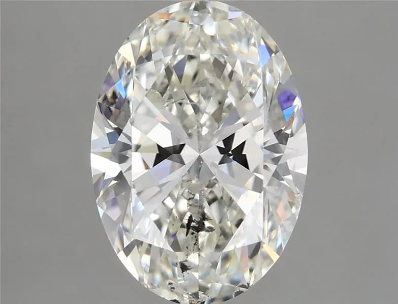 3.13ct Oval Natural Diamond (Colour H, Clarity SI2, HRD Certified)