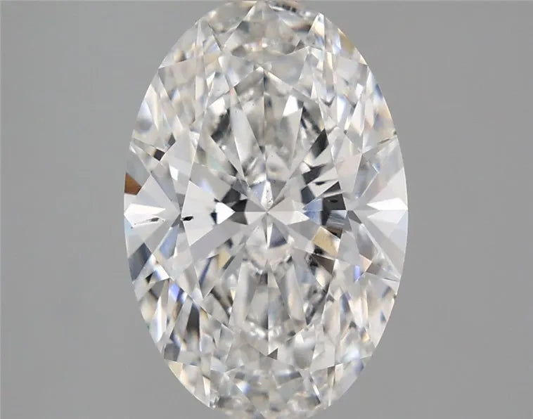 3.51ct Oval Lab Grown Diamond (Colour E, Clarity SI1, IGI Certified)