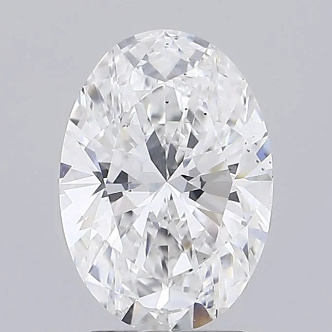 2.44ct Oval Lab Grown Diamond (Colour E, Clarity VS2, IGI)