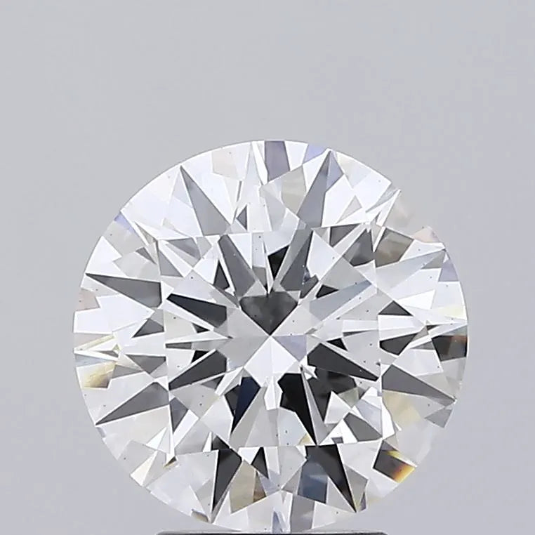 3.00ct Round Lab Grown Diamond (Colour G, Clarity VS2, Cut ID, IGI)