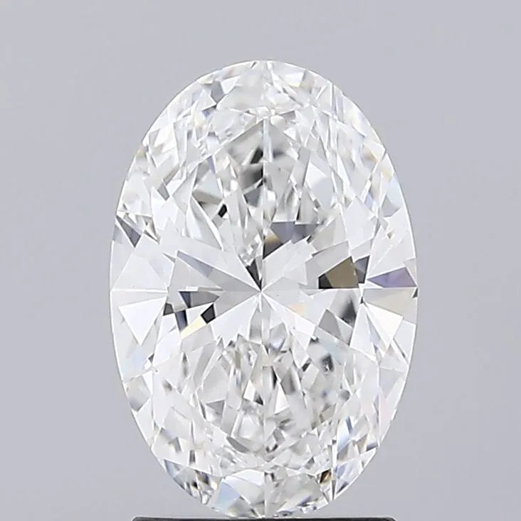 2.00ct Oval Lab Grown Diamond (Colour F, Clarity VVS2, IGI)