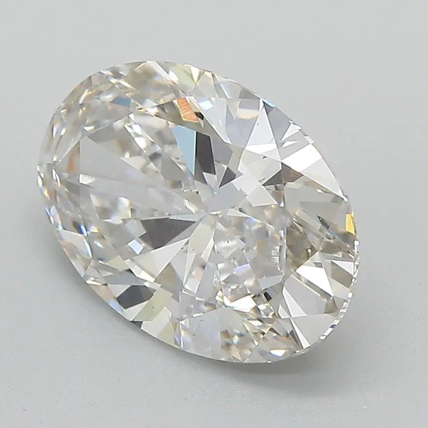 2.50ct Oval Lab Grown Diamond (Colour H, Clarity VS2, IGI Certified)